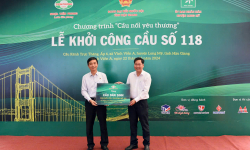 Nhựa Tiền Phong: Khởi công cầu nối yêu thương số 118 tại Hậu Giang