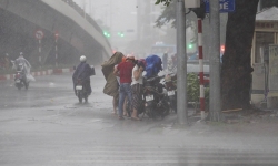 Dự báo thời tiết ngày 10/9: Bắc Bộ tiếp tục có mưa giông trên diện rộng