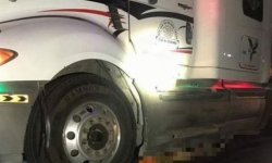 Bình Thuận: Điều tra vụ tài xế container kéo nạn nhân 60km sau tai nạn