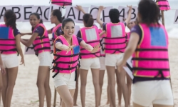 Thí sinh Hoa hậu Hoàn vũ Việt Nam chinh phục thử thách “Tôi khỏe đẹp quyến rũ”