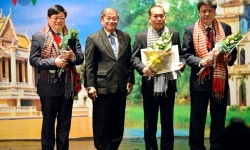 Quốc vương và Chính phủ Campuchia tri ân cán bộ, chuyên gia VOV