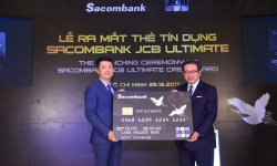  Sacombank ra mắt dòng thẻ cao cấp của JCB tại Việt Nam