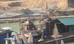 Thanh tra sở TN&MT Tuyên Quang chỉ rõ sai phạm trong hoạt động khai thác cát của Công ty Lam Sơn 