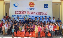 PNJ bàn giao công trình phụ trợ cho Trường Tiểu học Xuân Sơn - Phú Thọ