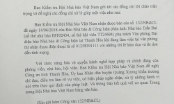 Hội Nhà báo Việt Nam đề nghị Công an tỉnh Thanh Hóa và UBND huyện Quảng Xương khẩn trương điều tra, làm rõ vụ việc