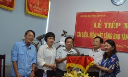 Bảo tàng Báo chí Việt Nam tiếp nhận hiện vật của Nhà báo, Liệt sỹ Đặng Loan