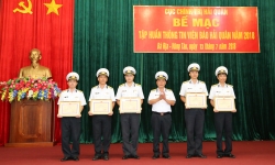 100% học viên được cấp giấy chứng nhận Thông tin viên Báo Hải quân Việt Nam