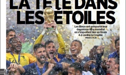 Các tờ báo Pháp ăn mừng chiến thắng của đội tuyển thế nào?