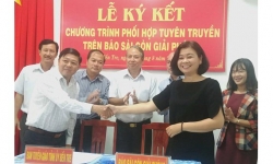 Báo Sài Gòn Giải phóng và Tỉnh ủy Bến Tre ký kết hợp tác thông tin - truyền thông