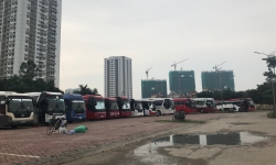Quận Tây Hồ (Hà Nội): Dự án chậm tiến độ trở thành bãi xe trái phép