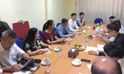 Đoàn nhà báo Việt Nam thăm và làm việc tại Lào