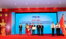 VietnamPlus đón Huân chương Lao động hạng Nhì, ra mắt sản phẩm chatbot