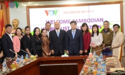 VOV tiếp đoàn nhà báo Campuchia