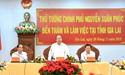 Thủ tướng Chính phủ Nguyễn Xuân Phúc làm việc tại Gia Lai