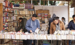 Lễ hội sách cũ Thăng Long 2018: Hứa hẹn sẽ mang lại nhiều kiến thức bổ ích cho mọi độc giả.