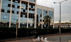 Trụ sở Đài Truyền hình lớn nhất Hy Lạp SKAI TV bị tấn công