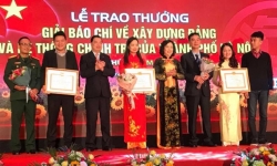 Hà Nội trao giải báo chí về xây dựng Đảng, phát triển văn hóa