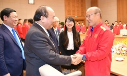 Thủ tướng gặp mặt đội tuyển Việt Nam vô địch AFF Suzuki Cup 2018