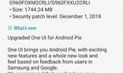 Samsung cập nhật Android 9 Pie cho Galaxy S9/S9+
