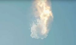 Vụ thử nghiệm tàu Starship của SpaceX kết thúc sớm bằng một vụ nổ