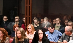 Binh sĩ tiểu đoàn Azov của Ukraine ra hầu tòa ở Nga