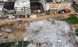 7 người thiệt mạng trong vụ sập tòa nhà ở Bờ Biển Ngà
