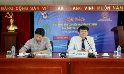 Họp báo Giải Bóng bàn Cúp Hội Nhà báo Việt Nam lần thứ XIII - năm 2019