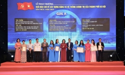 66 tác phẩm xuất sắc được trao giải thưởng báo chí của thành phố Hà Nội năm 2019