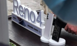 OPPO Reno 4 rò rỉ hình ảnh thực tế với 4 camera sau
