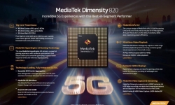 MediaTek ra mắt chip Dimensity 820 5G