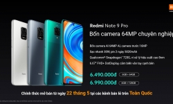 Redmi Note 9 Series ra mắt tại thị trường Việt, giá từ 3,99 triệu đồng