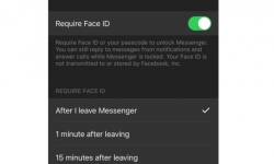 Facebook thử nghiệm xác thực bằng Face ID và Touch ID cho Messenger trên iOS