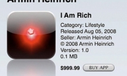 “I am Rich” - ứng dụng vô dụng nhất iPhone nhưng thu về 5400 USD cho nhà phát triển