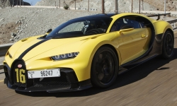 Bugatti Chiron Pur Sport vẫn đang được thử nghiệm tại Dubai