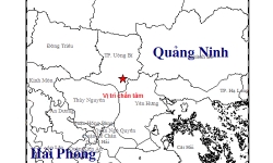 Quảng Ninh: Động đất 3,2 độ richter xảy ra tại thành phố Uông Bí