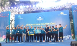 Kết quả chung cuộc Lễ hội Bơi chải thuyền rồng Hà Nội mở rộng năm 2019