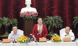 Chủ tịch Quốc hội làm việc với lãnh đạo chủ chốt tỉnh Bình Thuận