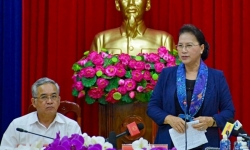 Chủ tịch Quốc hội Nguyễn Thị Kim Ngân thăm và làm việc tại tỉnh Kon Tum