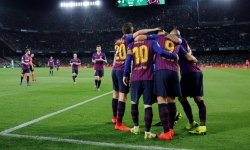 La Liga vòng 28: Messi lập hattrick, Barcelona dần tiến đến ngôi vương