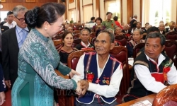 Chủ tịch Quốc hội thăm và làm việc tại tỉnh Gia Lai