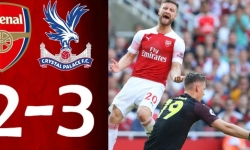 Arsenal “hụt hơi” khi để thua Crystal Palace