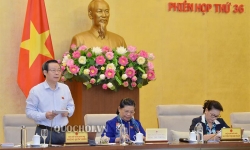 Ủy ban Thượng vụ QH thảo luận về việc bổ sung 225.000 USD cho 2 tỉnh Hà Tĩnh và Quảng Bình