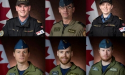 Rơi máy bay quân sự Canada khiến 1 người chết, 5 người mất tích