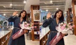 Kim Hee Ae đăng ảnh chia tay 'Thế giới hôn nhân' khiến dân tình đảo điên
