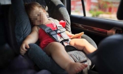 Cảnh báo nguy hiểm khi trẻ bị bỏ quên trên xe ô tô