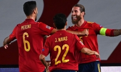 Thắng Urkaine, Tây Ban Nha lên ngôi đầu bảng A4 Nations League