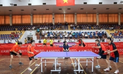 208 vận động viên tham gia Giải bóng bàn Cúp Hội Nhà báo Việt Nam năm 2020