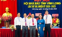 Nhà báo Lê Quang Nguyên tái đắc cử Chủ tịch Hội Nhà báo tỉnh Vĩnh Long