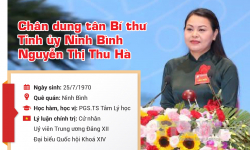 Chân dung tân Bí thư Tỉnh ủy Ninh Bình Nguyễn Thị Thu Hà