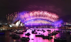 Australia đón năm mới 2021 bằng tiệc pháo hoa